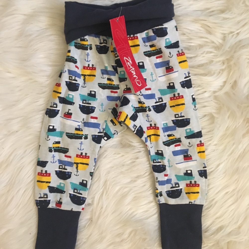 Zutano pants 6 Months NWT